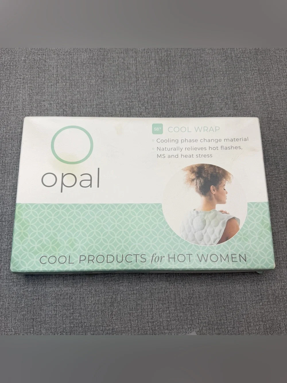 Opal Cool Wrap 58° Phase Change Cooling Wrap for Menopause & MS Relief